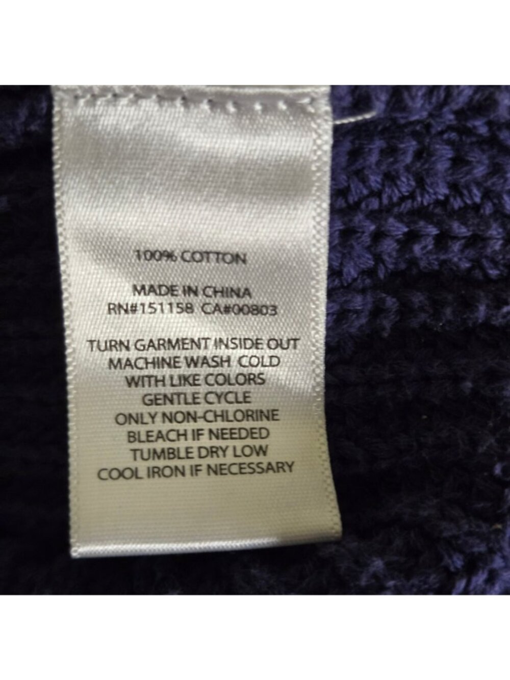 525 American Heavy Duty Sustainable Zip Spread Collar Ribbed Sweater Size L - Picture 6 of 6